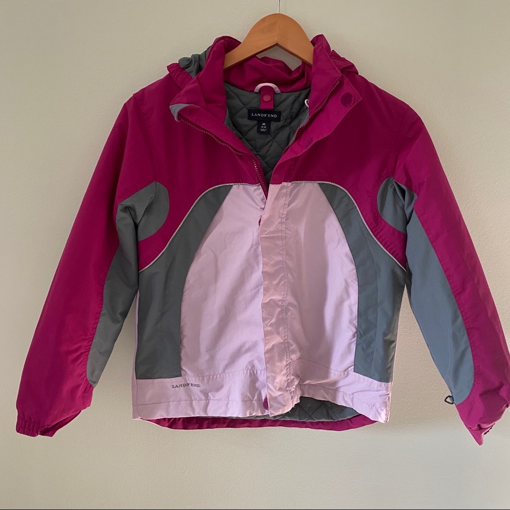 Lands’ End Girls 3 in 1 Squall Winter Jacket